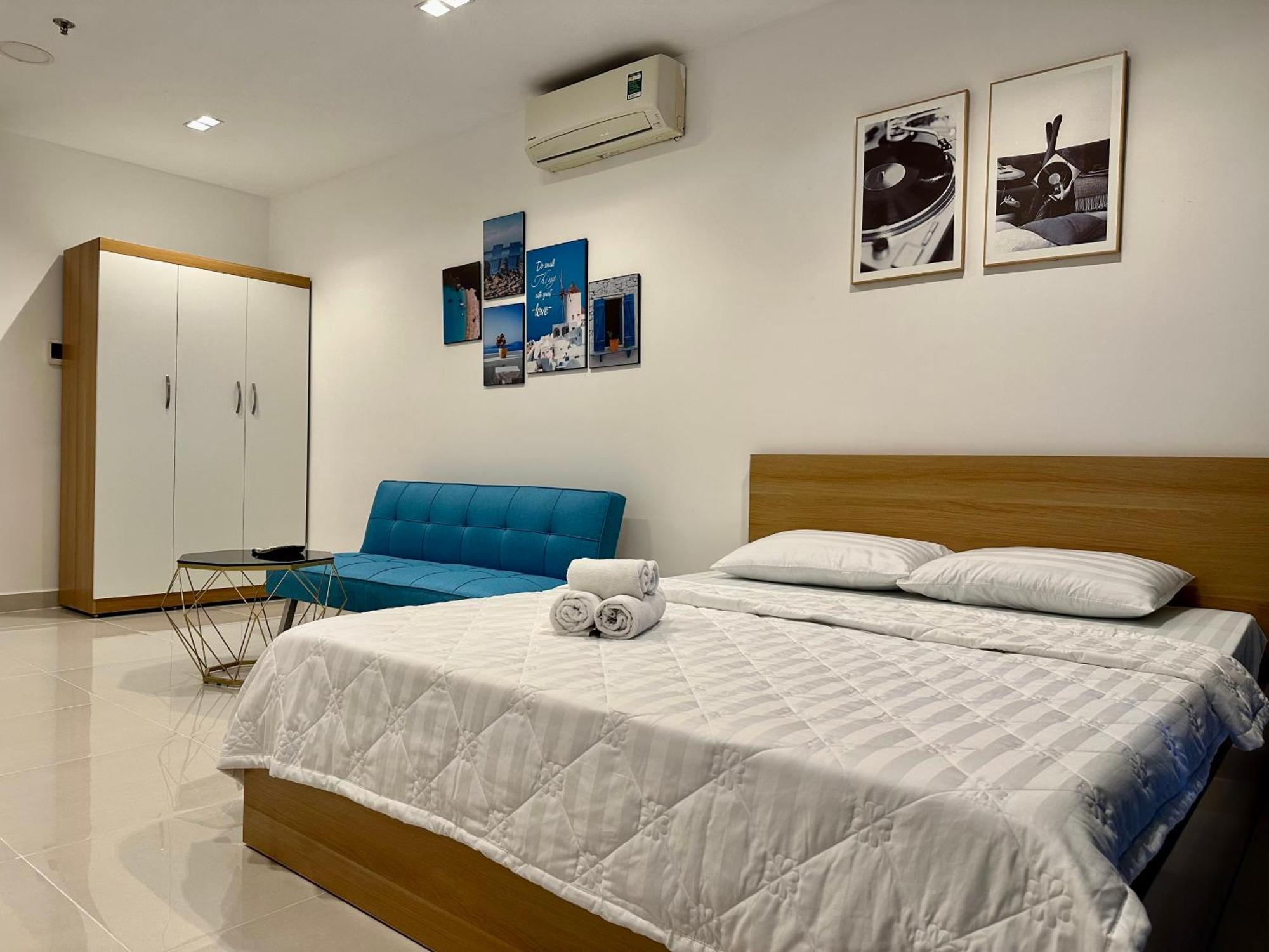 Teddy Apartment At Sky Center Luxury Ho Chi Minh City Bagian luar foto