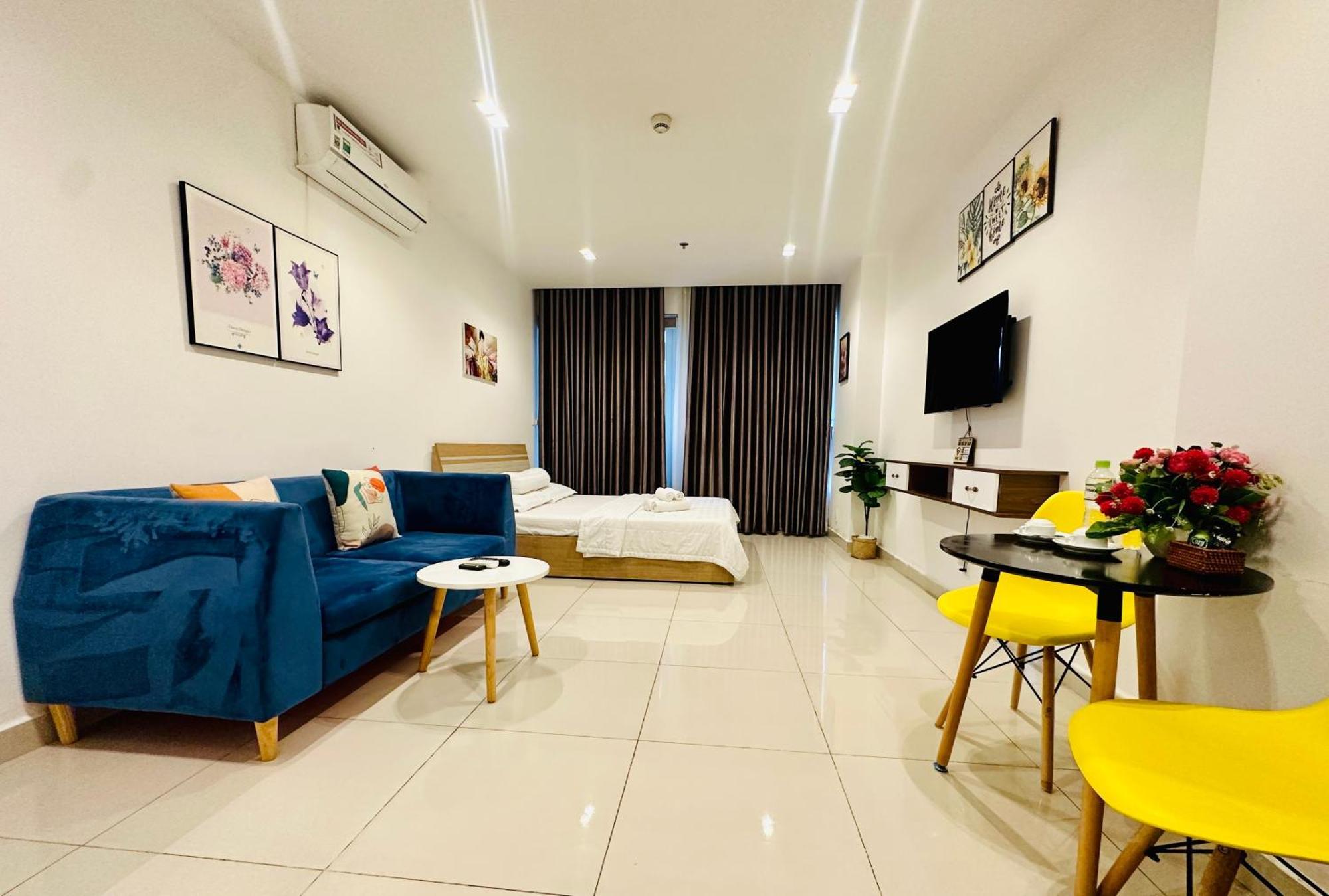 Teddy Apartment At Sky Center Luxury Ho Chi Minh City Bagian luar foto