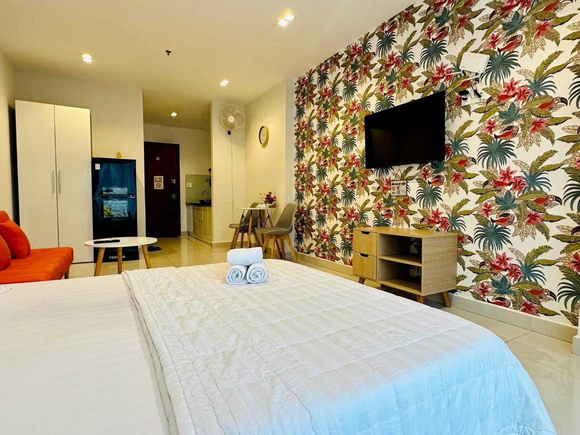 Teddy Apartment At Sky Center Luxury Ho Chi Minh City Bagian luar foto